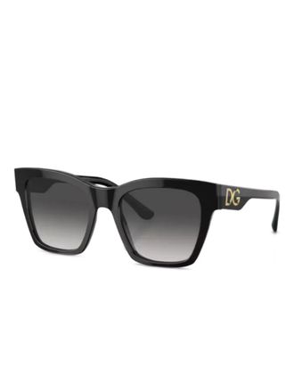 Dolce & Gabbana Eyewear Occhiali da sole squadrati - Nero
