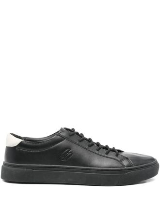 Superdry Court Tennis sneakers - men - Calf Leather/Rubber/Calf Leather - 9 - Black