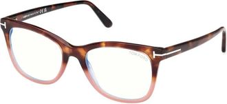 Tom Ford Ft 5986B 056 Optical Frame - Dames - Brillen - Bruin - 52 MM - Accessoires