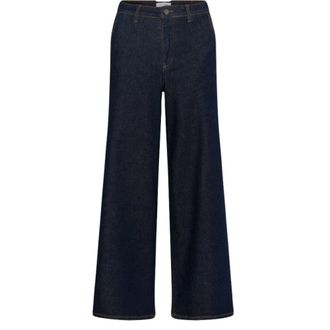 Kaffe Vide Jeans - Dames - Jeans - Blauw - Maat: 3XL Katoen