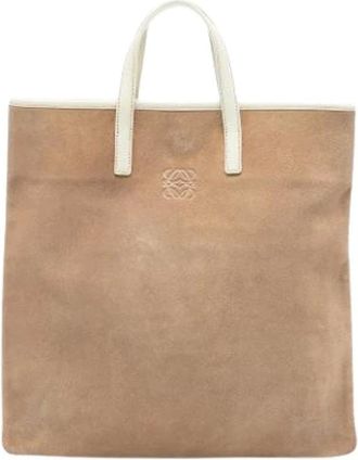 Loewe Pre-owned Tote Bags, female, Brown, Size: ONE SIZE Pre-owned Tote Bag