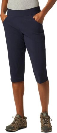 Columbia Anytime Pants Womens Dark Nocturnal Casual Capri Cropped KFC609