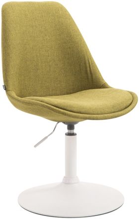 Clp Silla De Comedor Maverick En Tela Verde Blanco