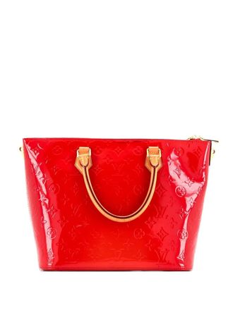 Louis Vuitton Montebello Handbag Monogram Vernis MM satchel - Rosso