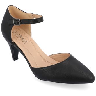 Journee Collection Women & apos;s Bettie Medium and Wide Width Pumps