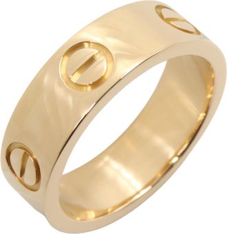 Cartier Gold Yellow Gold (18K) Band Ring (Pre-Owned)