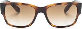Ray-Ban RB4388 sunglasses - unisex - Acetate - 55 - Brown