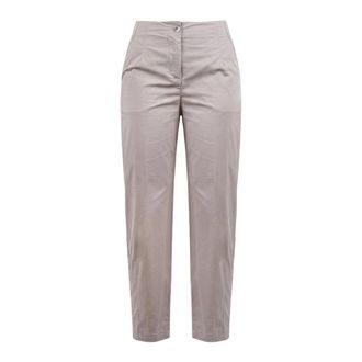 Alessia Santi Tapered Trousers, female, Beige, Size: XS Pantalone lungo in gres