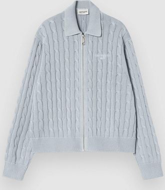 Carhartt Work in Progress Carter Strickjacke blau