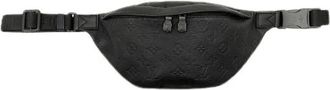 Louis Vuitton Pre-owned Borsa a vita in pelle Monogram Shadow - - Pre-owned - Uomo - Nero - ONE SIZE