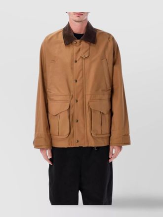 Junya Watanabe cotton contrast panel work jacket