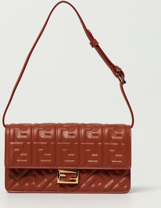 Fendi Wallet On Chain Baguette Fendi in nappa embossed