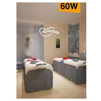 Trade Shop Trade Shop Traesio - Trade Shop - Lampadario Led Moderno Intrecciato Lampada Soffitto 60w Luce 3000k 6500k 4000k A50b