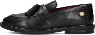 Fred De La Bretoniere Zwarte Fairy Moccy Loafers - Dames - Loafers - Zwart - 38 EU - Schoenen