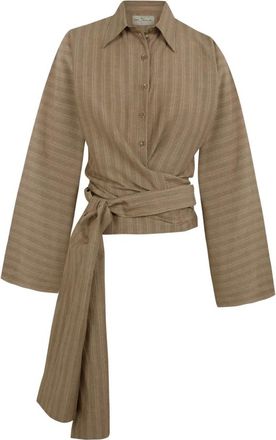Cortana Mujer, Blusas y Camisas, Marr&oacute;n, Talla: L
