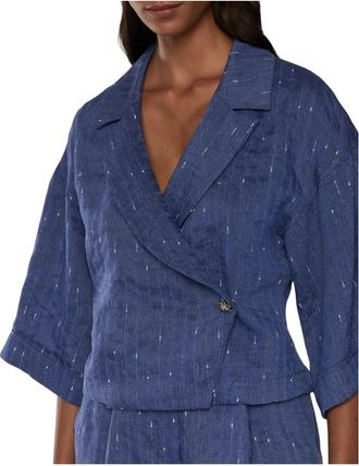 Genny Audacious Jacket - Dames - Blazers - Blauw - XS - Jassen