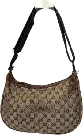 Gucci Pre-owned Shoulder Bags, female, Brown, Size: ONE SIZE Pre-owned Shoulder Bag
