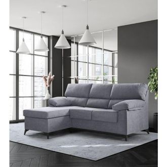 Home Heavenly Sof&aacute; Chaise Longue Reversible Hilton, Tapizado Antimanchas Desenfundable, Estructura Madera. Color : Beige 200 Cm De Ancho - Home Heavenly