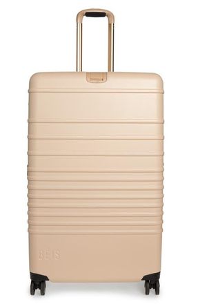 B&eacute;is The Large Check-In Roller Suitcase in Beige at Nordstrom