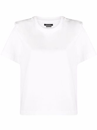 Isabel Marant T-shirt met geplooid detail - Wit