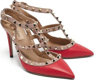 Valentino Garavani Pumps Rockstud a punta 110mm - Rosso