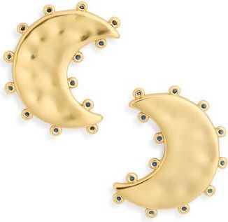 Madewell Celestial Moon Statement Stud Earrings in Vintage Gold at Nordstrom Rack