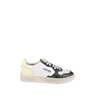 Autry Witte Mountain Vintage Sneaker - Heren - Sneakers - Veelkleurig - 40 EU - Leer - Schoenen