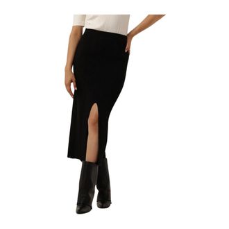 Modstr&ouml;m Rokken, Dames, Zwart, XS, Polyester, Krissamd Rok