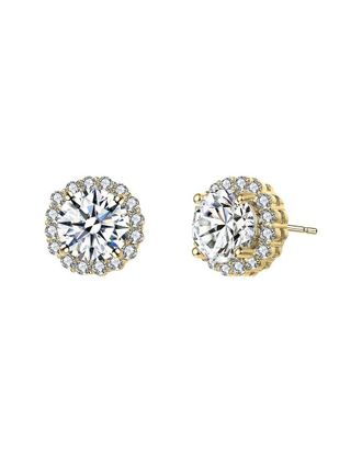 Genevive 14K Plated Studs