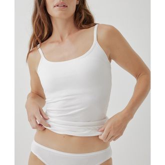 Pact Everyday Shelf Bra Camisole 3-Pack in White at Nordstrom, Size Medium