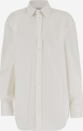 Saint Laurent Womens Shirt Cotton White