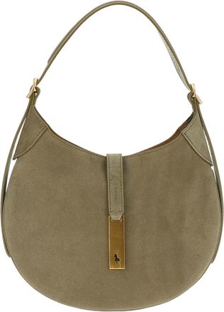 Polo Ralph Lauren Light Olive Green Polo Id Small Shoulder Bag
