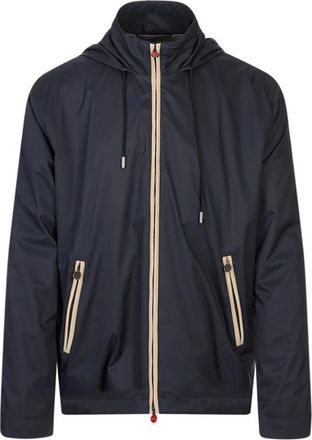 Kiton Jassen, Heren, Blauw, L, Bomber Jassen