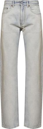 Maison Margiela Straight Jeans - Dames - Regular Fit Jeans - Blauw - W28 - Katoen - Jeans