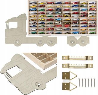 OEM Estante Para Coches Hot Wheels 80 M Para Coches Para Ni&ntilde;os Cashmere