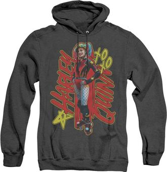 Gildan Birds Of Prey Harleymania Adult Heather Hoodie / Hooded Sweatshirt