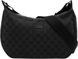 Gucci Pre-owned Cross Body Bags, female, Black, Size: ONE SIZE Pre-owned Crossbody Bag