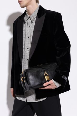 Balmain Shoulder Bag Pulse, Mens, Black