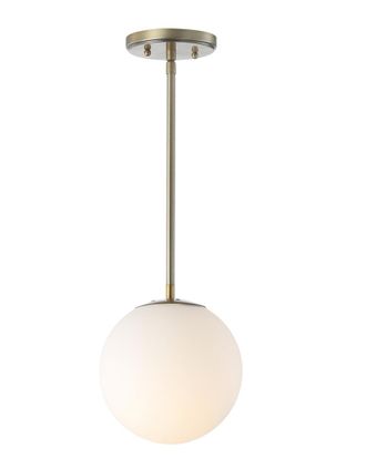 Jonathan Y Designs Jonathan Y Designs Bleecker 7.75In Globe Led Pendant