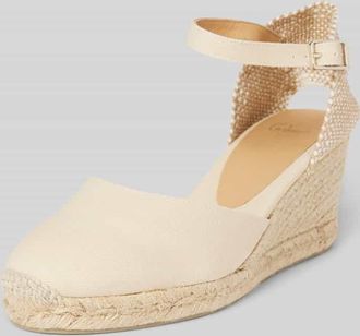Castaner Sandalen mit Dornschließe Modell CAROL in Offwhite, Größe 41