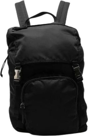 Prada Zaino Pre-owned in Nylon - - Pre-owned - Donna - Nero - ONE SIZE