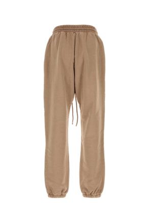 Fear of God Mens Biscuit Cotton Joggers Dunepearl Exterior: Pantaloni Trousers