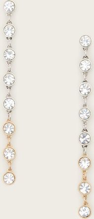 AllSaints Brass Pippa Drop Earrings, Size: One Size