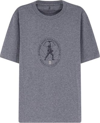 Brunello Cucinelli Uomo, Top, Grigio, L, new