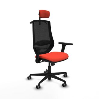 Piqueras y Crespo Piqueras-y-crespo Silla Ergon&oacute;mica Naranja Oscuro De Oficina
