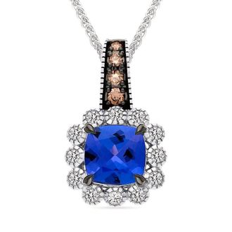 Le Vian Ladies Semi-Precious Pendant Necklace set in 14K Vanilla Gold LABV 71