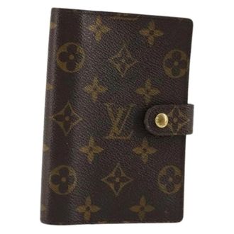 Louis Vuitton Pre-owned Wallets, female, Brown, Size: ONE SIZE Pre-owned Day Planner Cover