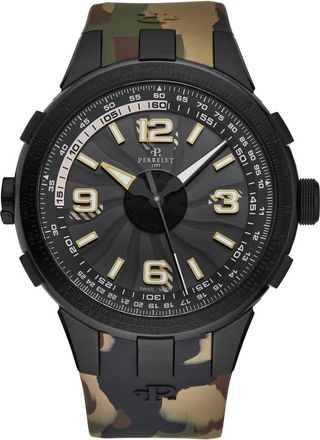 Perrelet Turbine Pilot Automatic Black Dial Mens Watch A1095/5