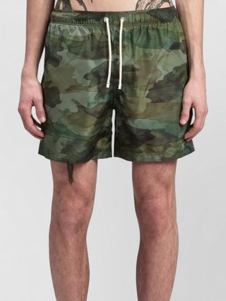 Palm Angels bicolor swim cargo shorts