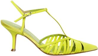 Lella Baldi Sandalo Slingback - - Shoes - Donna - Verde - 36 EU